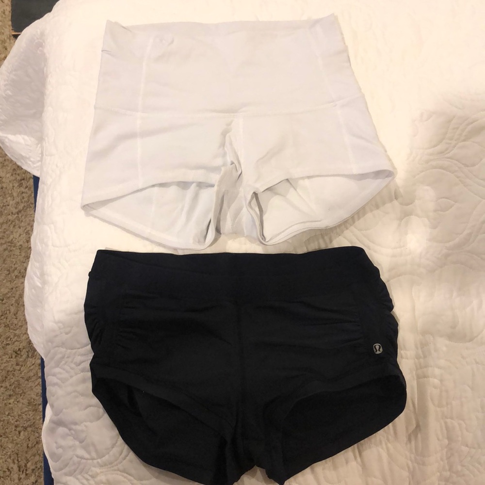 Size 6 & 8 Lululemon Shorts Bundle